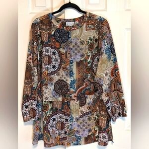 5/$25 Joan Rivers Floral Shirt